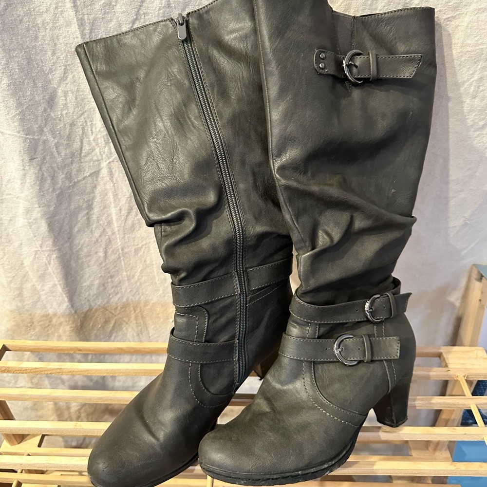 Knee high boots